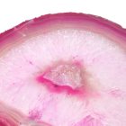 A7 Pink Agate Slice, 5.5" to 6"