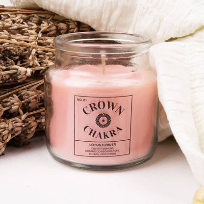 Seven Chakra Candles: Heart - Jasmine Scent