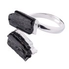 Silver Tourmaline Wrap Ring