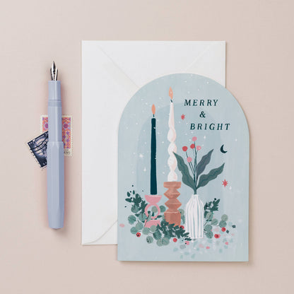 Candles Christmas Cards | Holiday Cards | Seasonal Cards