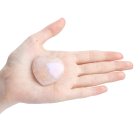 Rose Aura Quartz Heart 40mm