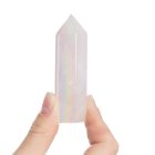 Rose Aura Quartz Polished Point 60-70mm