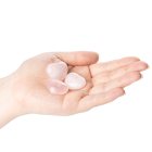 Rose Quartz Hearts 25x30mm Tiny