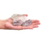 Tumbled Lodalite/Garden Quartz Points