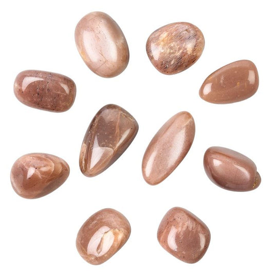 Birth Stone Small Tumblestone Moonstone