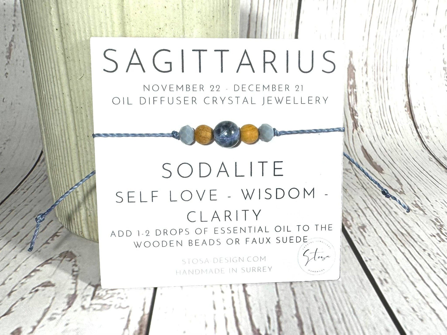 Zodiac Oil Diffuser Bracelet: Virgo