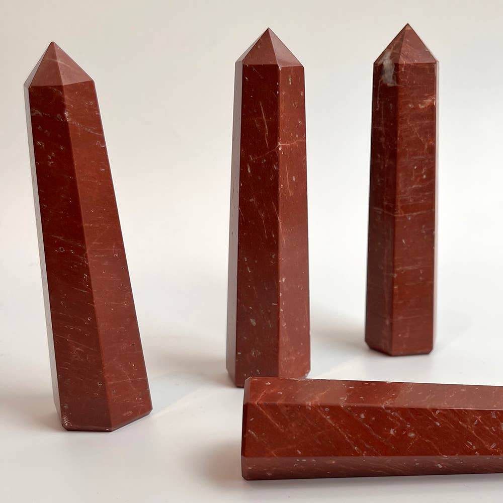Obelisk Tower, 8-10cm: Black Tourmaline