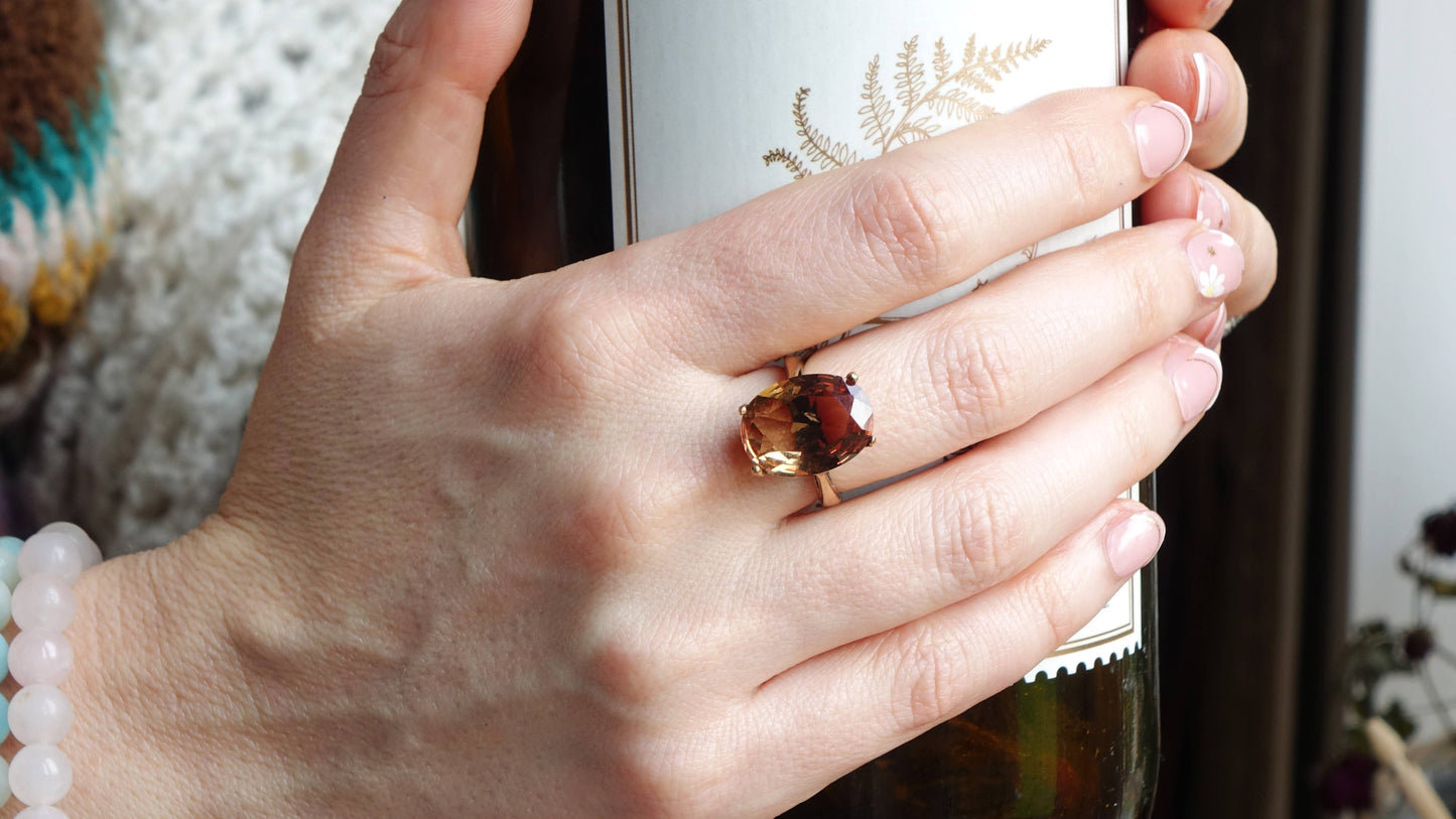 Zultanite Ring: Oval