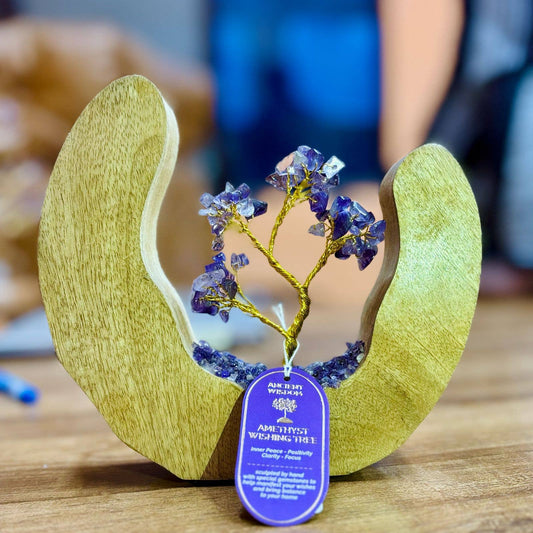 Amethyst Gemstone Tree Garden - 60 Stones