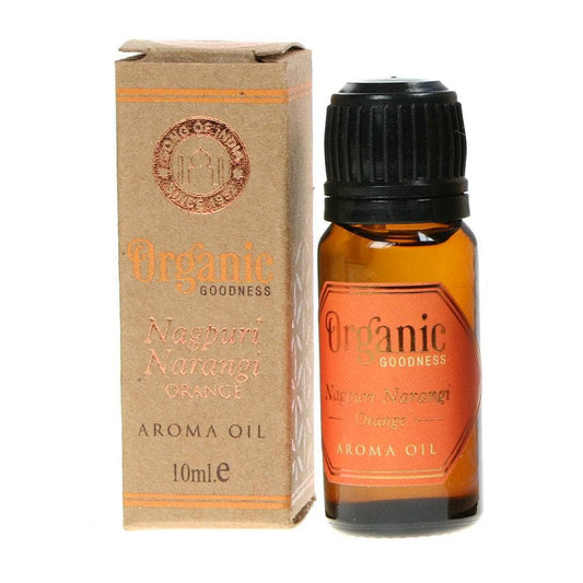 Aroma Oil Organic Goodness, Nagpuri Narangi Orange, 10ml