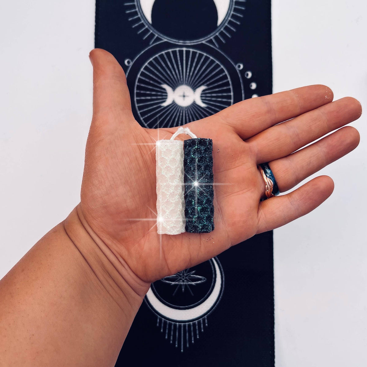 Moon Phase Discovery Set — 28 Mini Beeswax Ritual Candles