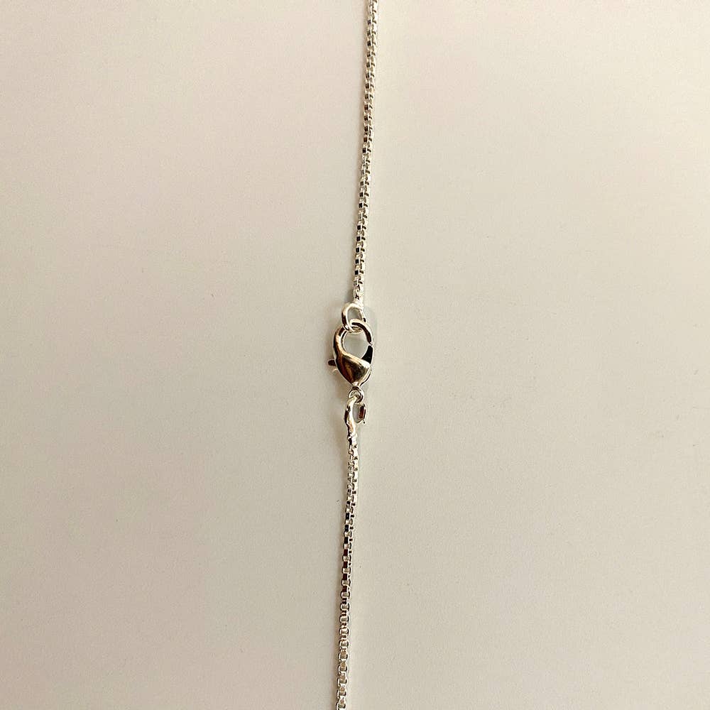 Silver-Plated Chains, Pack of 10: 20" / Box Chain