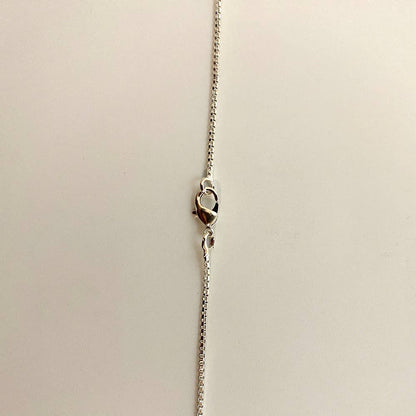 Silver-Plated Chains, Pack of 10: 20" / Box Chain