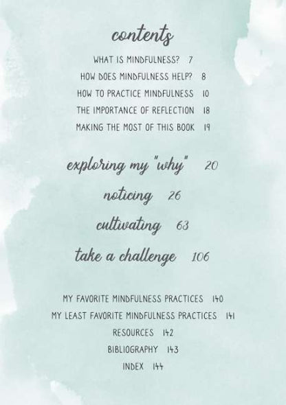 YOUR MINDFULNESS JOURNEY