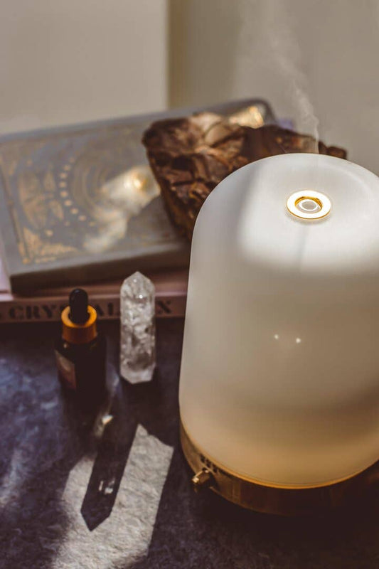 Glass & Bamboo Aroma Diffuser