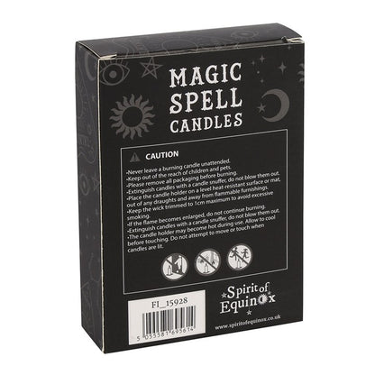 Pack of 12 Pink 'Friendship' Spell Candles