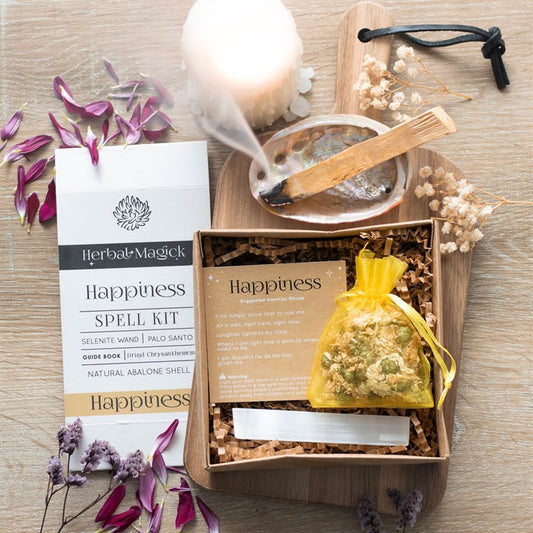 Happiness Spell Kit with Guide Book