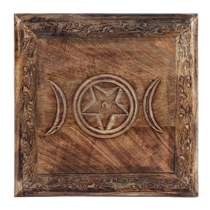 Triple Moon Altar Table with Border