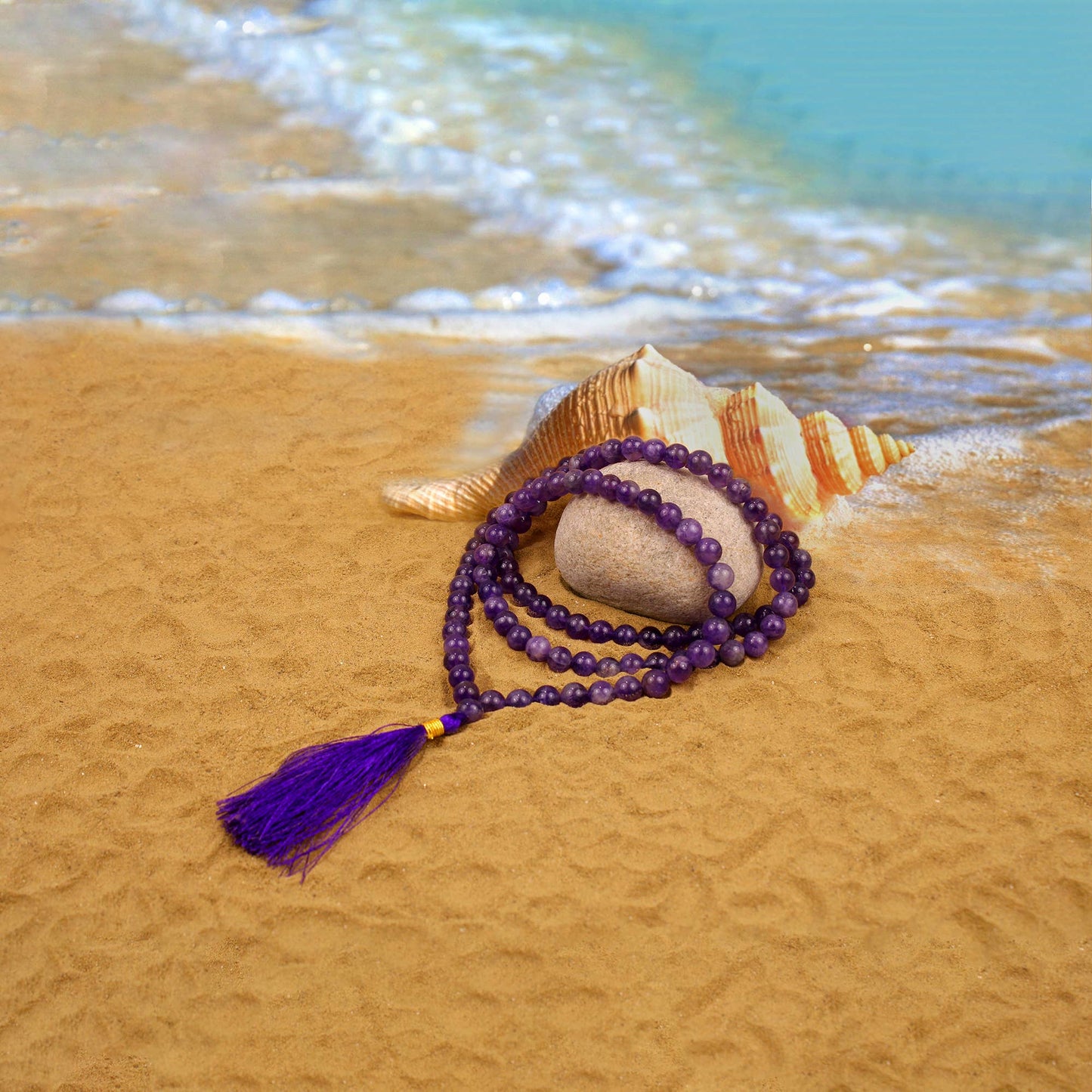 Amethyst Mala