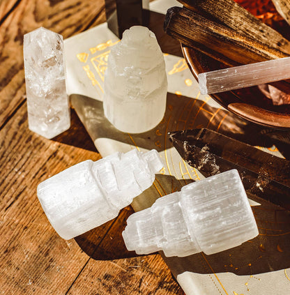 Selenite Towers – Crystals (Small, Medium & Large): Medium
