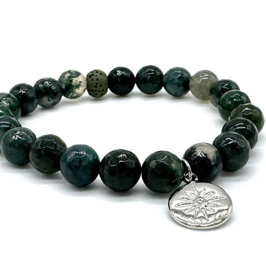 Stosa Agate Bracelet with Star Charm
