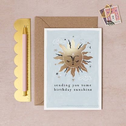 Sending Sunshine Birthday Card | Female Birthday Cards