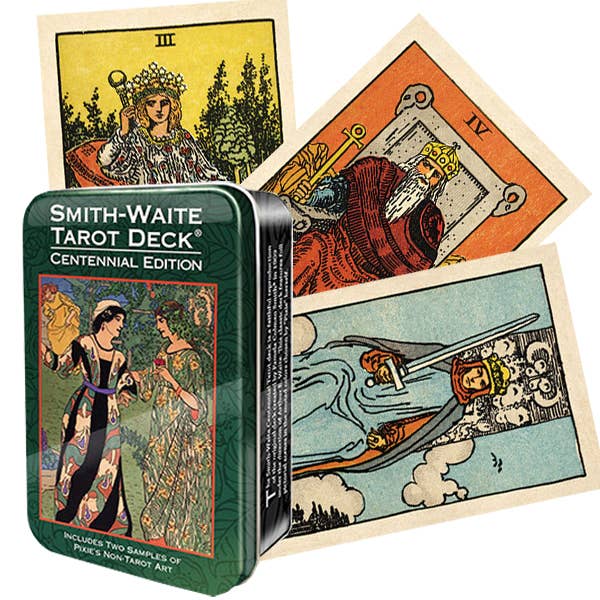 Tarot Cards Smith-Waite Centennial In A Tin Box Us Games Sys