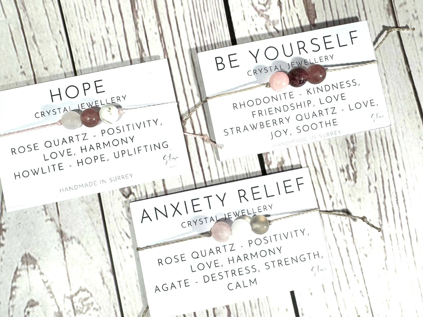 Crystal Support Bracelets: You Can Do This