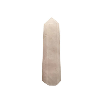 Small Obelisk Tower, 5-7cm: Rose Quartz