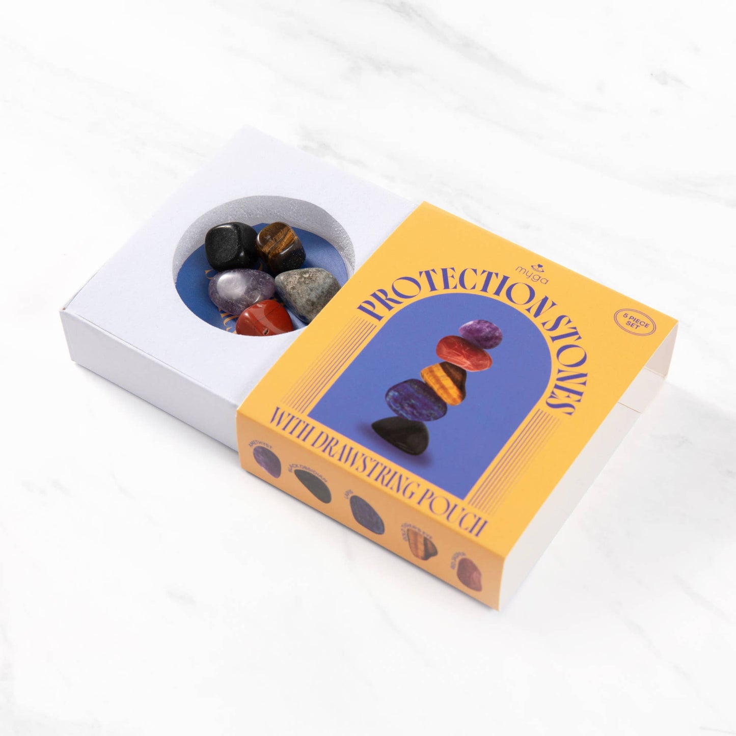 Myga Wellbeing Crystal Collection - Single Units: Empowerment