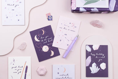 To the Moon and Back Card | Love Card | LGBT Cards