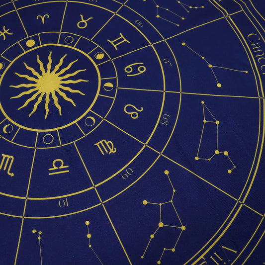 Tarot Reading Cloth - Zodiac (75x75cm)