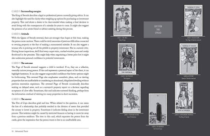 Advanced Tarot Book Blue Angel