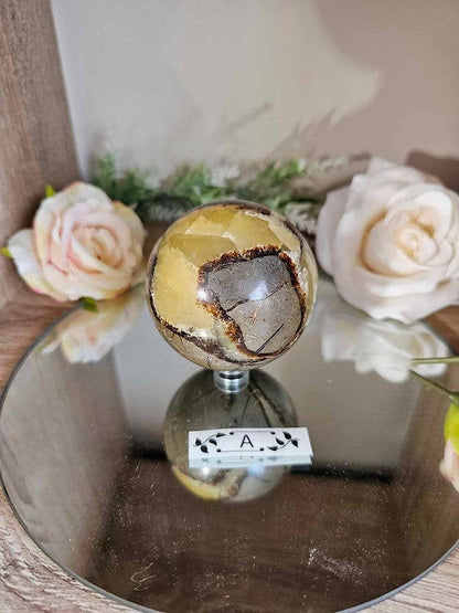 Septarian Crystal Spheres: E