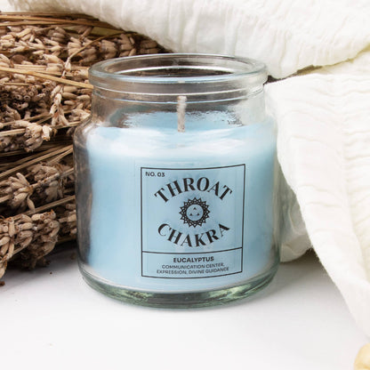 Seven Chakra Candles: Heart - Jasmine Scent
