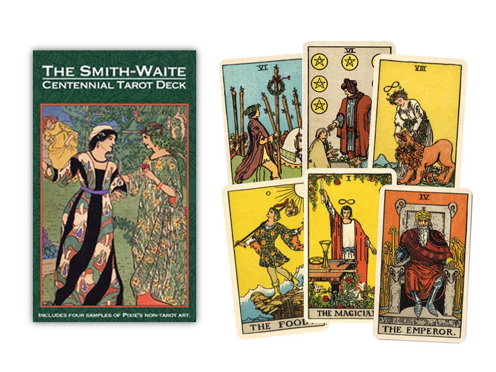 Tarot Cards Smith-Waite Centennial In A Tin Box Us Games Sys
