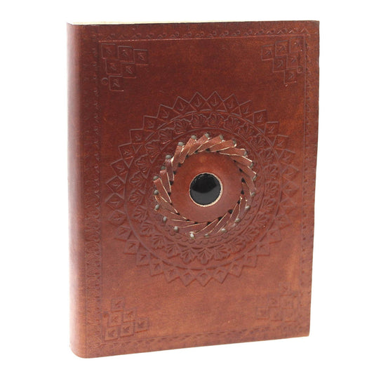 Leather Black Onyx (18x13cm)