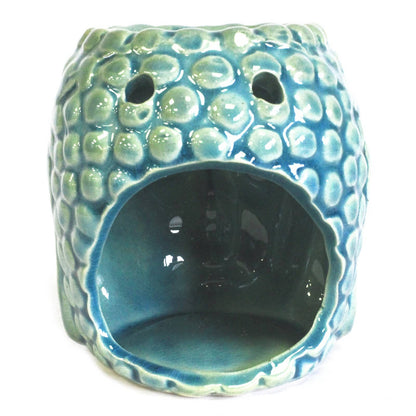 Buddha Oil Burner - Blue