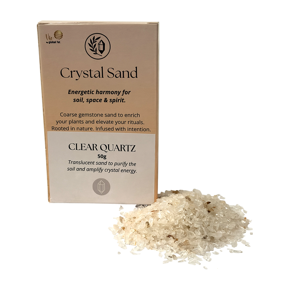 Crystal Sand for Plants, 50g: Green Aventurine