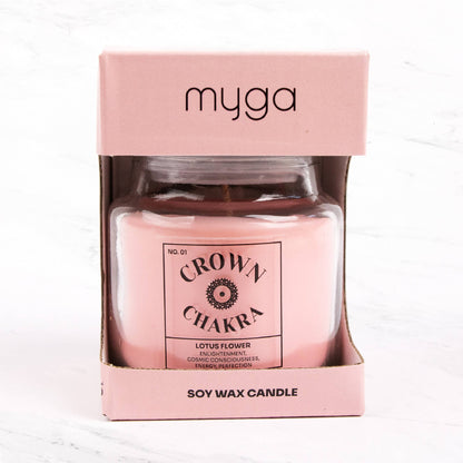 Seven Chakra Candles: Heart - Jasmine Scent