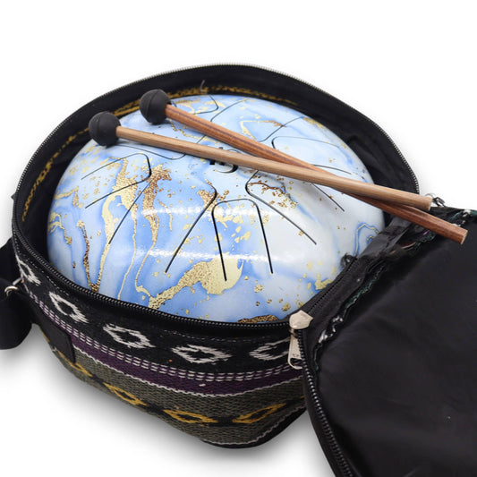 Steel Tongue Drum Blue Sky - 17x13cm