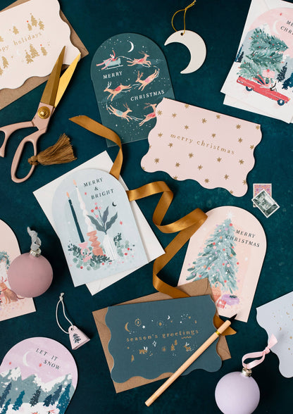 Candles Christmas Cards | Holiday Cards | Seasonal Cards