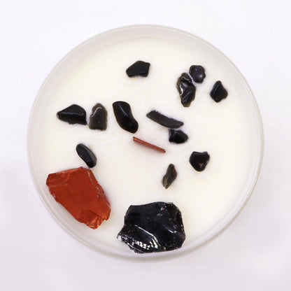 Chakra Crystal Candle - Root Chakra
