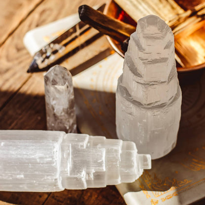 Selenite Towers – Crystals (Small, Medium & Large): Medium