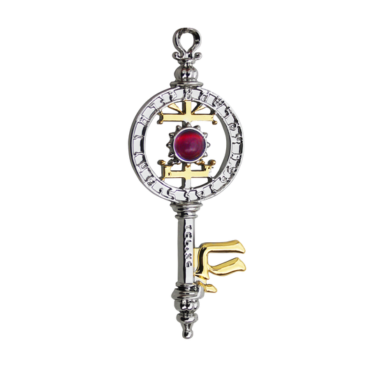 Sephiroth Sphere Key Mystic Kabbalah Pendant Necklace