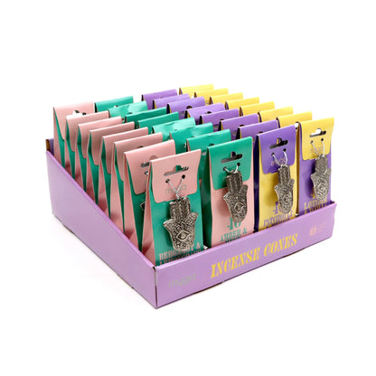 Spirit Incense Cone Set – 4 Unique Scents for Meditation Amber Musk