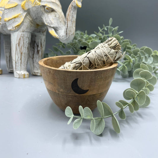 Smudge and Ritual Offerings Bowl - Three Moons