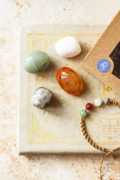 Zodiac Crystal & Bracelet Gift Set : Libra