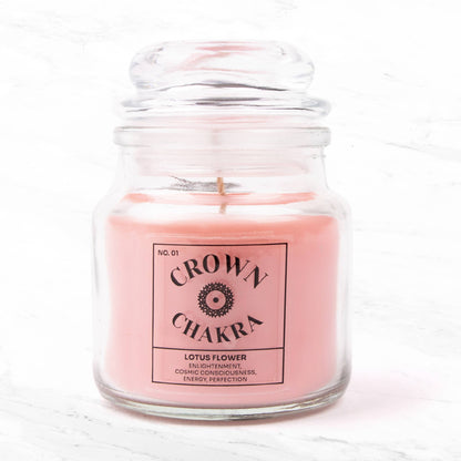 Seven Chakra Candles: Heart - Jasmine Scent