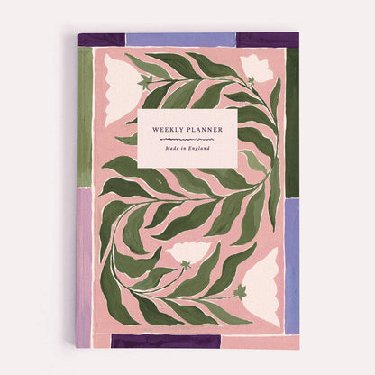 Nurture Botanical Weekly Planner | Undated Weekly Organiser